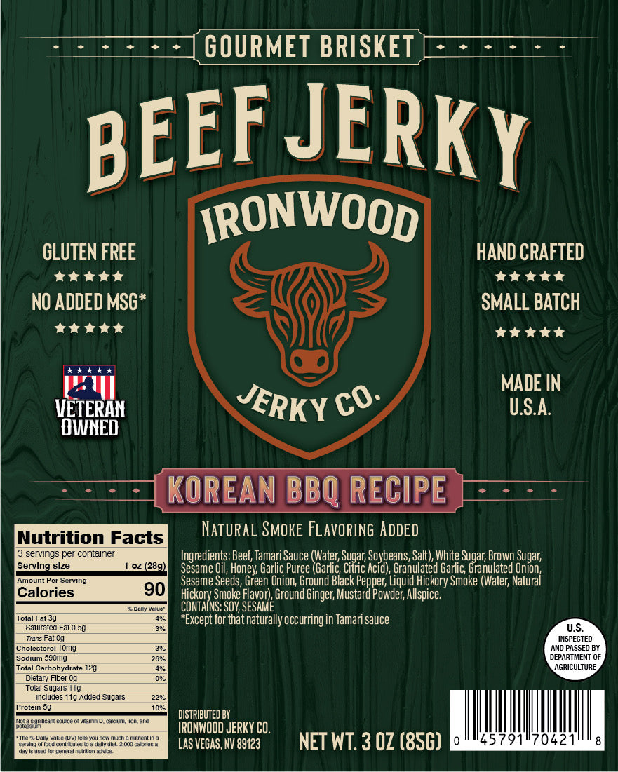 🔥 Ironwood “Mild-to-Spicy” 10-Bag Jerky Bundle