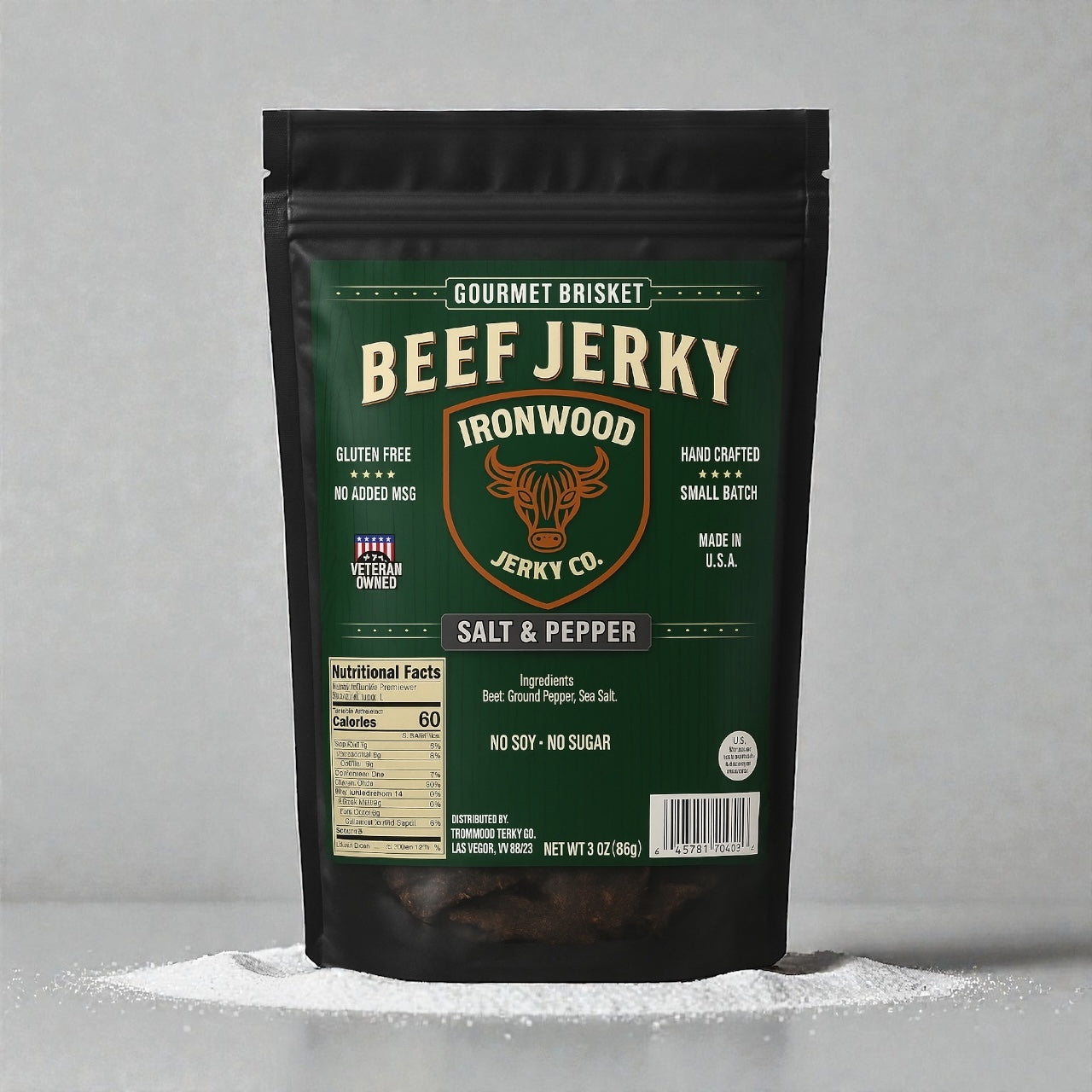 Salt & Pepper Beef Jerky