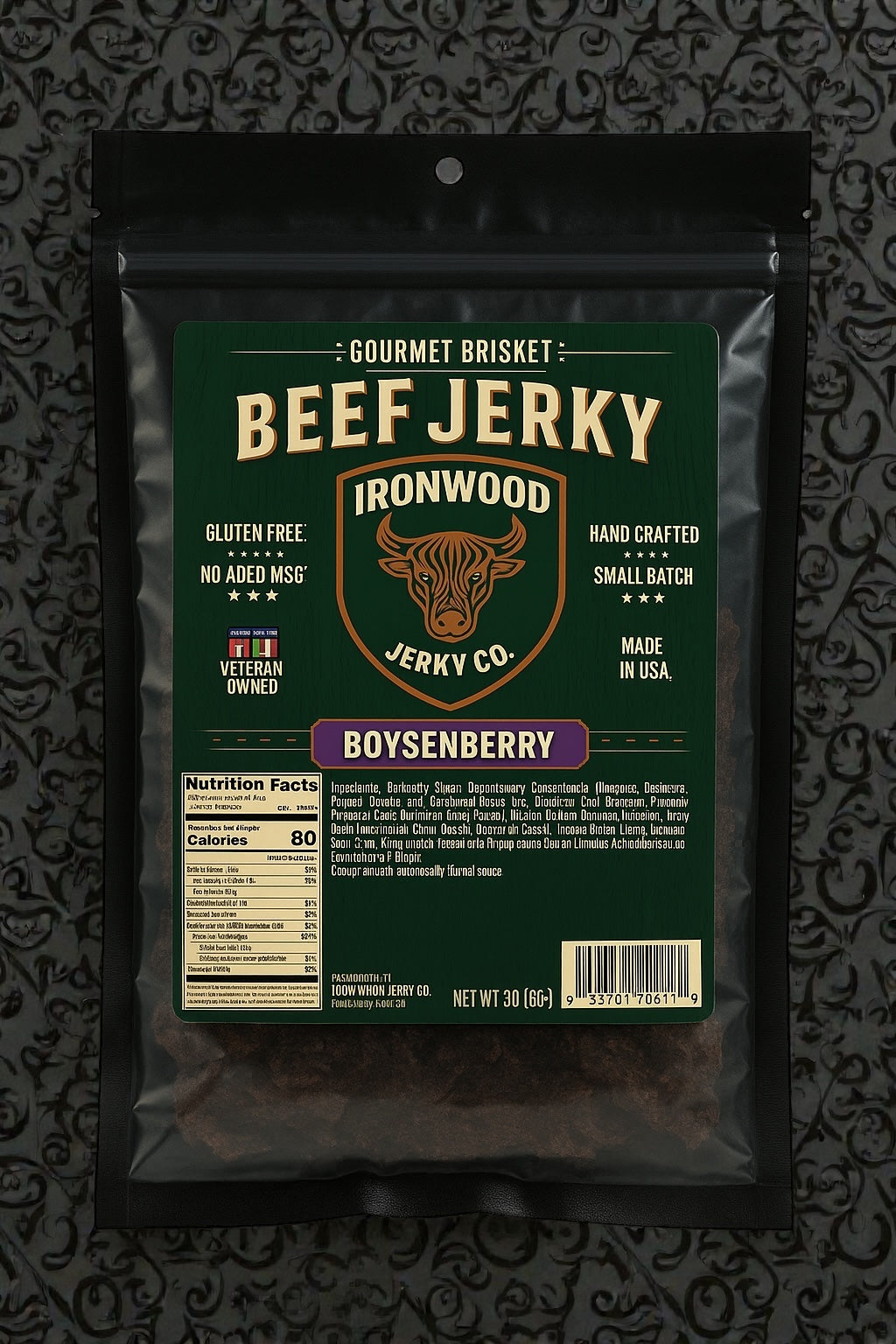 Boysenberry Beef Jerky
