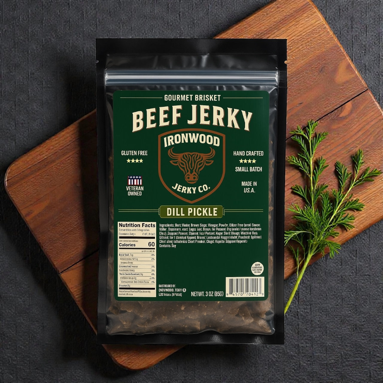 Dill Pickle Beef Jerky