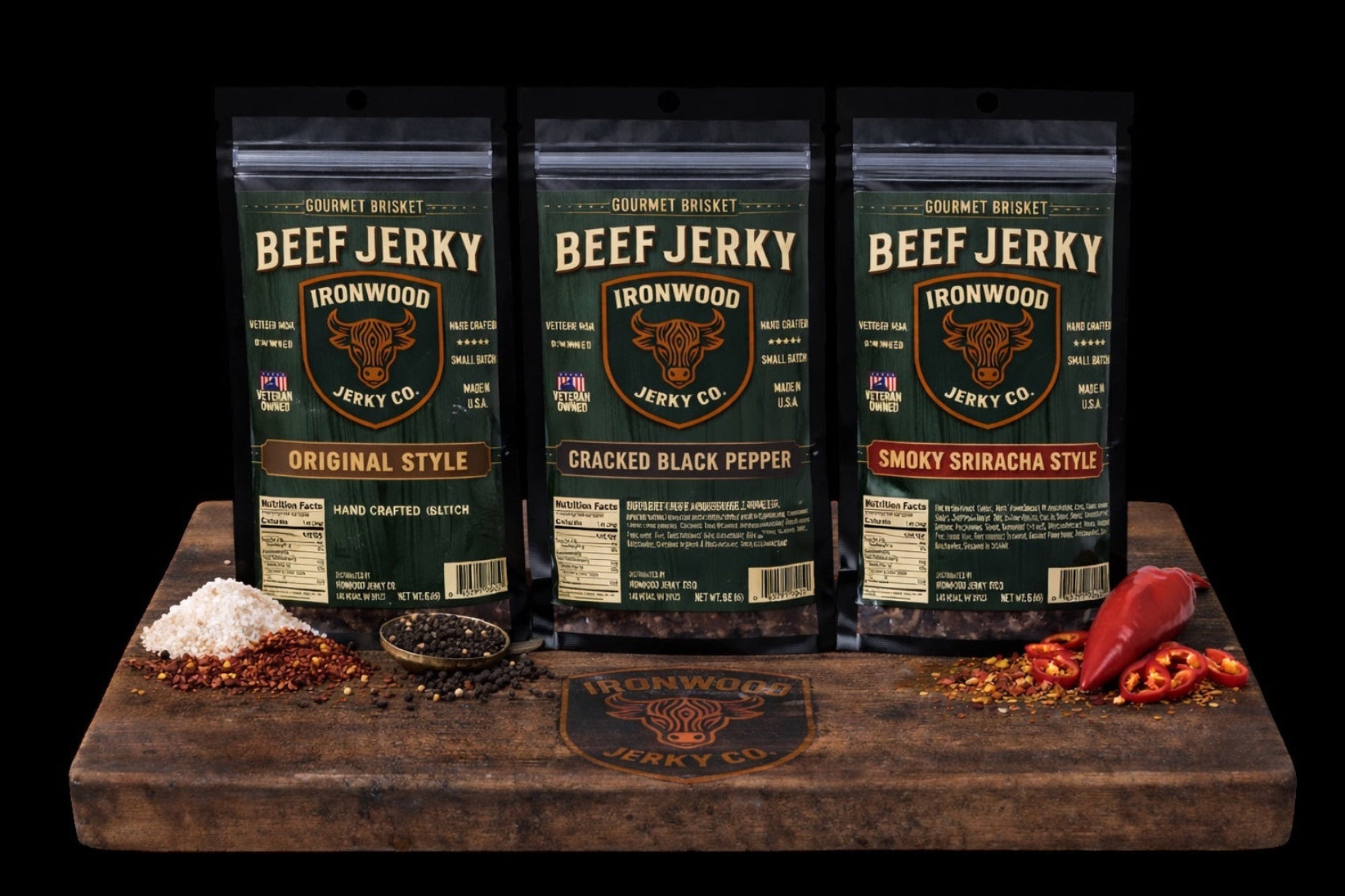 TRY OUR 3-BAG JERKY BUNDLES