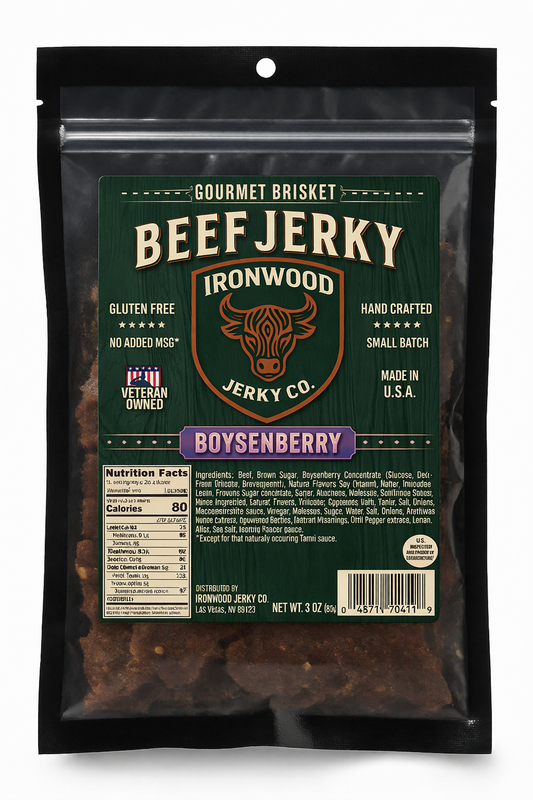 Boysenberry Beef Jerky
