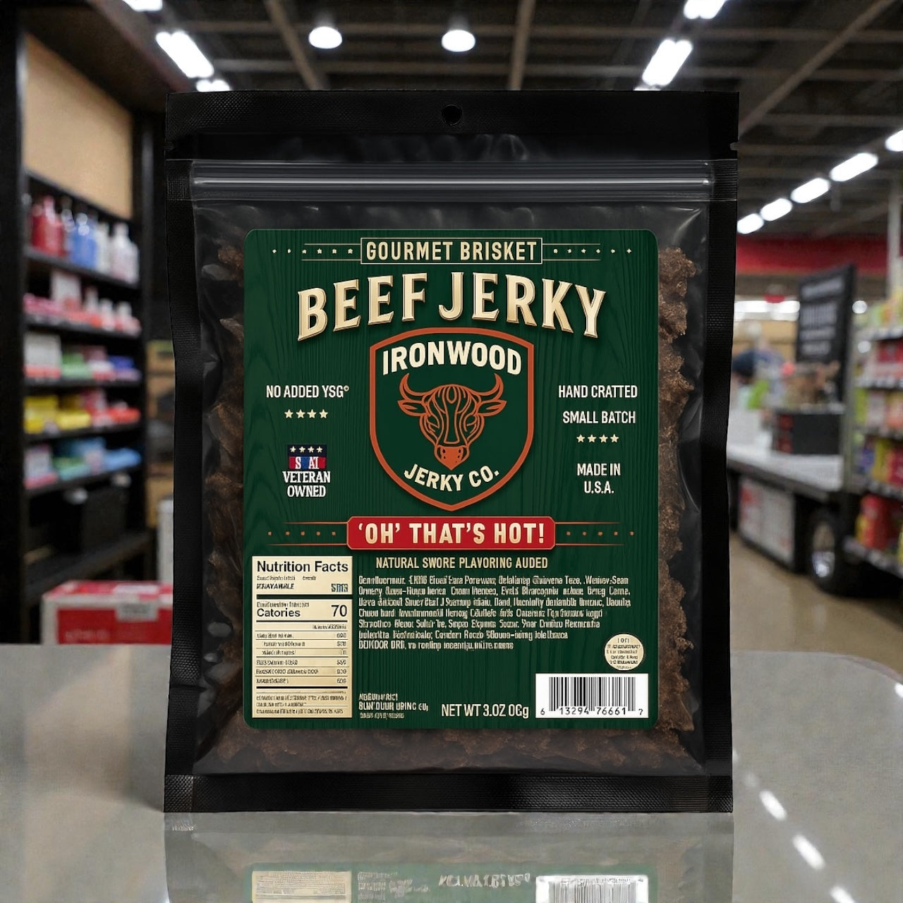 OH THAT IS HOT Cayenne Pepper Brisket Beef Jerky